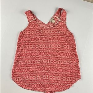 Lucky Brand Rayon Print Tank